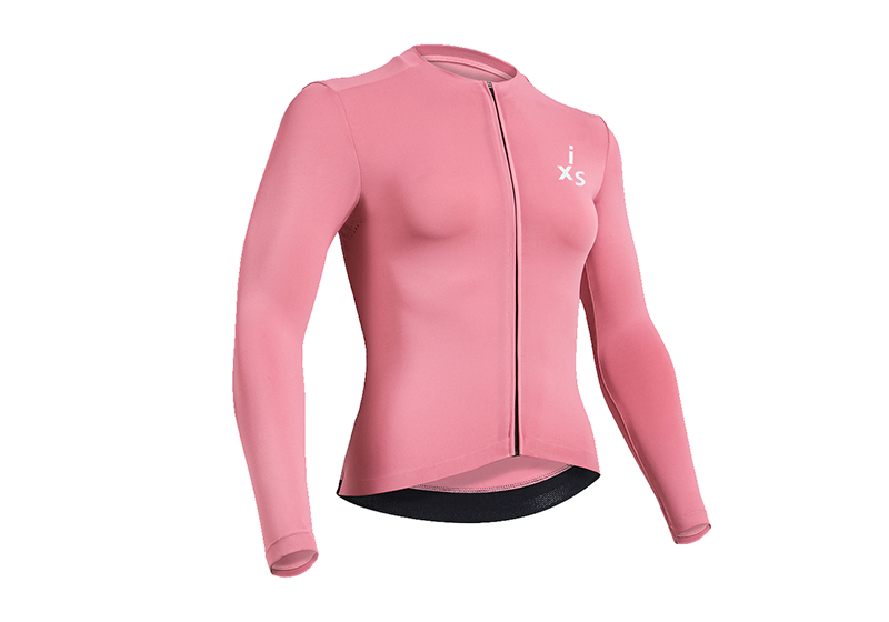 RT0040W Cycling Long Sleeve Jersey-Pink