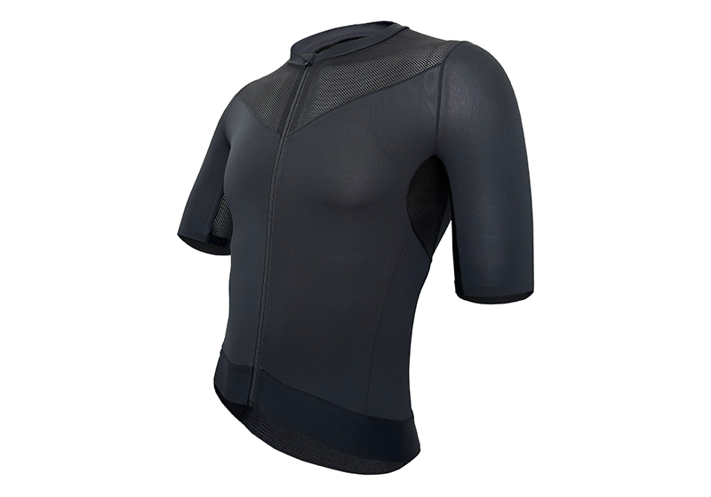 RT0075 Men&rsquo;s Pro Cycling Black Jersey