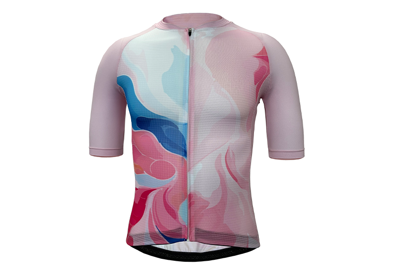 RT0051 Men&rsquo;s Cycling Jersey-Pink