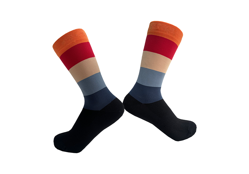 RA0078 Outdoor Cycling Socks-Orange/Red