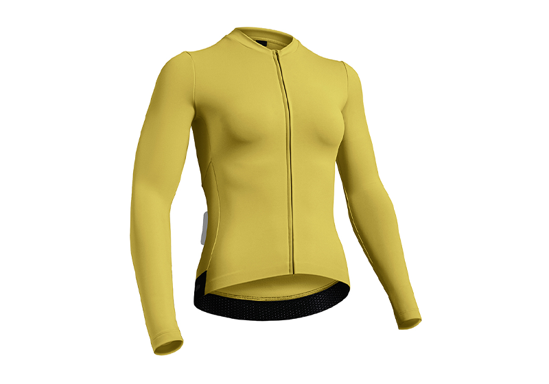 RT0082W Women&rsquo;s Thermal Cycling Jersey-Yellow