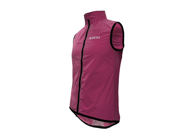 RT0073 Windproof Cycling Vest-Pink