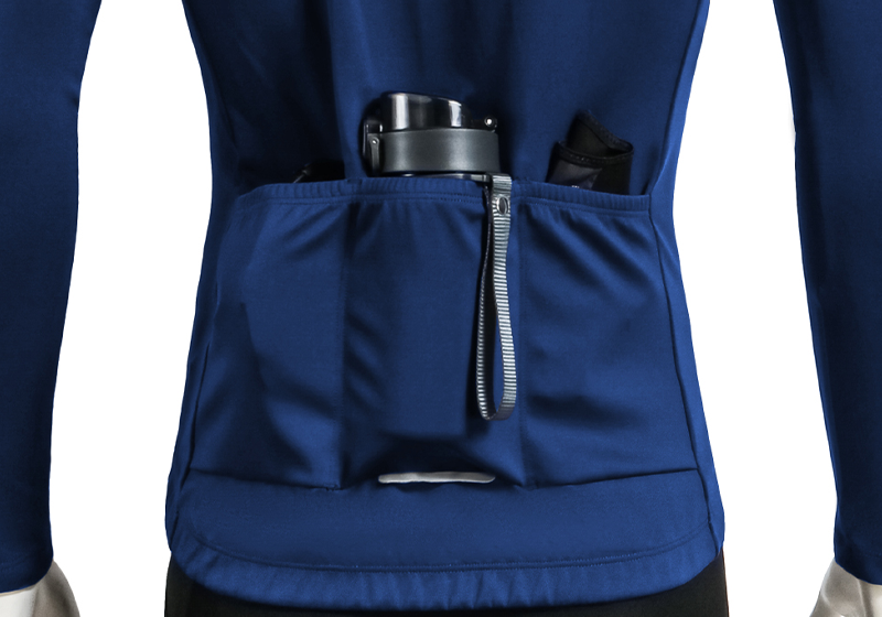 RT0083 Men&rsquo;s Thermal Cycling Jersey-Navy