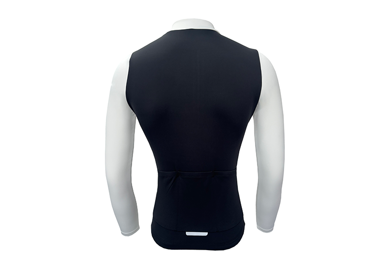 RT0076 Long Sleeve Jacket-Black/White