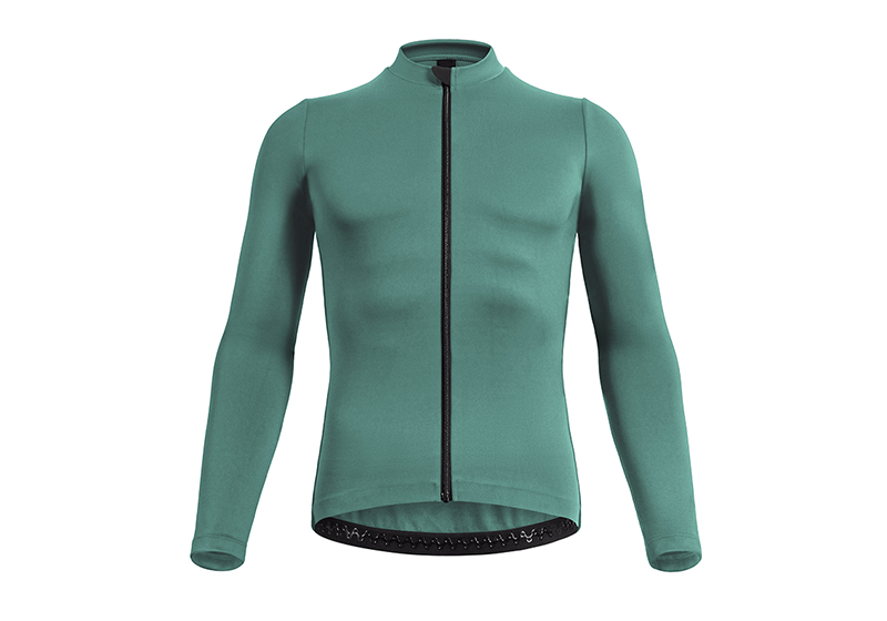 RT0083 Men&rsquo;s Thermal Cycling Jersey-Dark Green