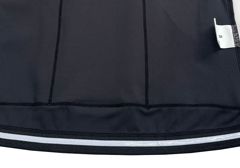 RT0076 Long Sleeve Jacket-Black/White