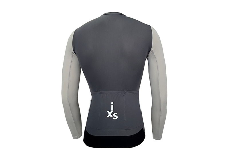 RT0038 Pro Cycling Long Sleeve Jersey-Light Grey
