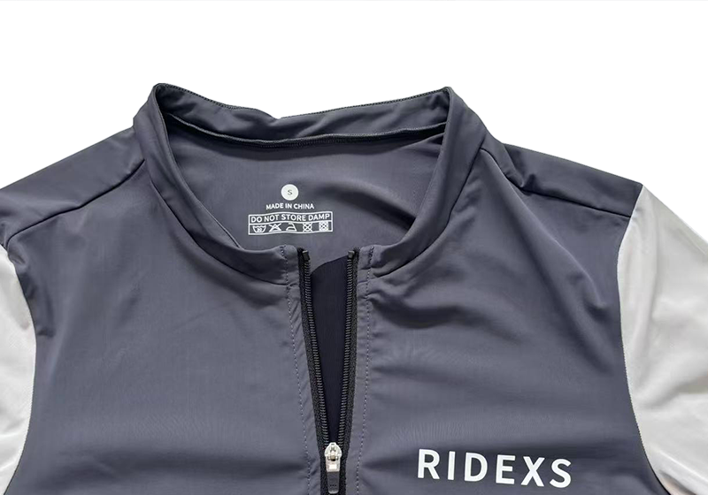 RT0038 Pro Cycling Long Sleeve Jersey-Light Grey