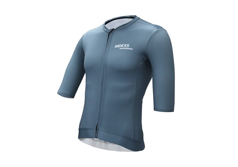 RT0031 Men&rsquo;s Custom Cycling Jersey-Grey 