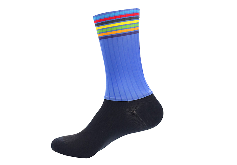 Customize Blue Series -Cycling Aero Socks