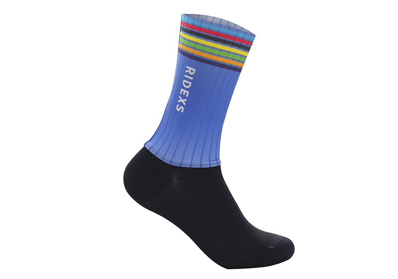Customize Blue Series -Cycling Aero Socks