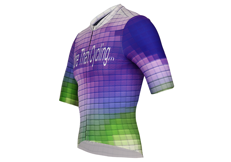 RT0092 Men&rsquo;s Pro Cycling Jersey-Purple